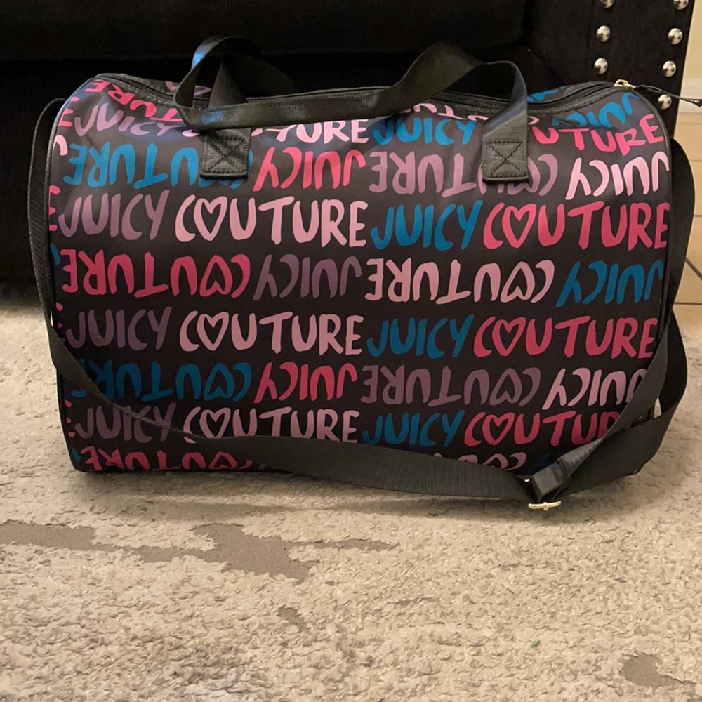 Juicy Couture Large Logo Weekender Duffle Bag - Picture 4 of 10